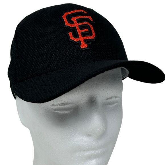 San Francisco Giants Hat Baseball Cap Batting Practice BP New Era Black Fitted 7 - Picture 11 of 11